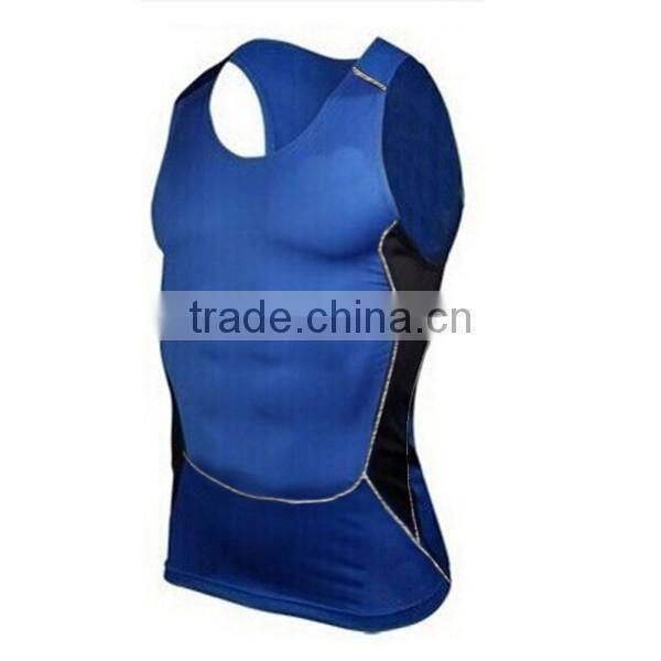 New Mens Compression Base Layers Tank Tops Vest Gym Tank Top Armour Gear Shirt Sportswear Athletic Marrathon sleeveless t shirt