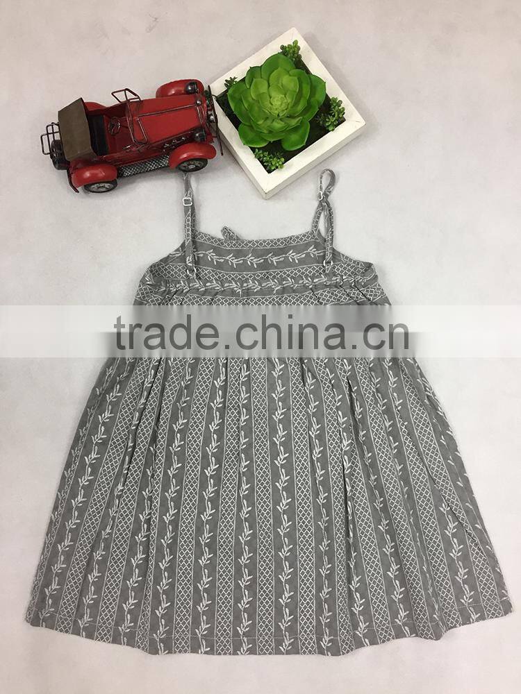 Baby girl summer ethnic dress children wholesale clothing 2-8year