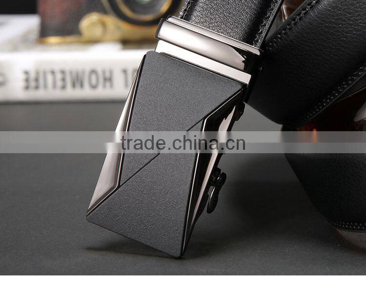 New Designer Automatic Mens Leather Belt High Quality Luxury Cow Leather Men Belts 3.5CM