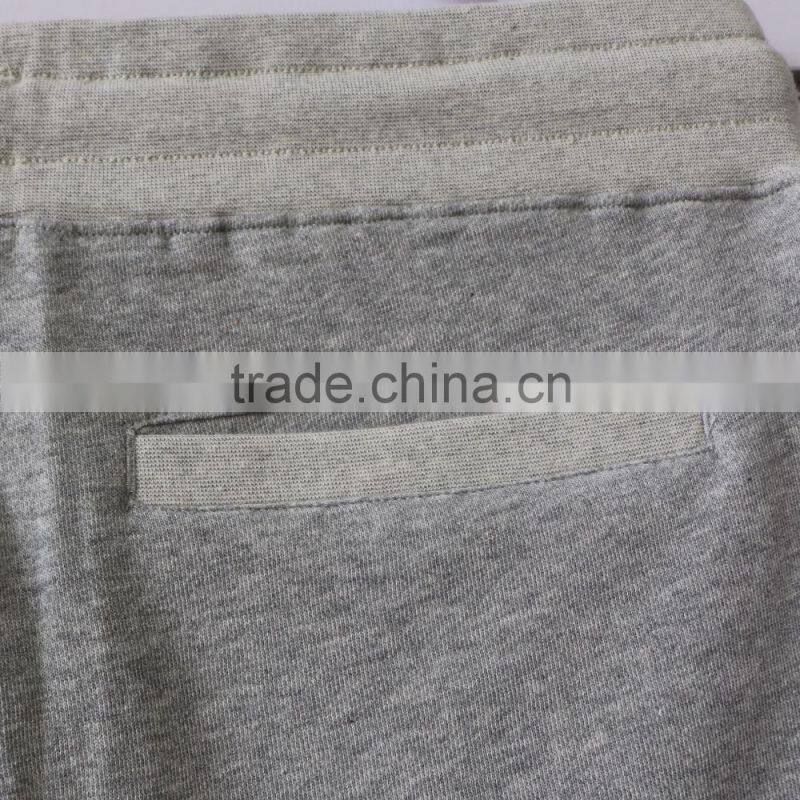 100% cotton short jogging pants for men