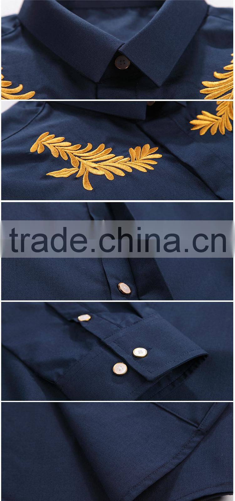 Wholesale custom fashion shirts for men china manufacturers