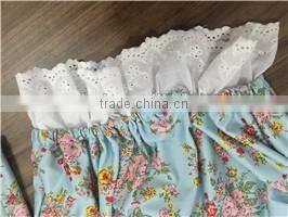 Children swimsuit three-piece floral bikinifloral bikini girls swimwear