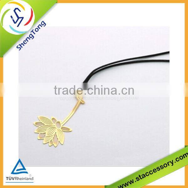 Fashion stainless steel bookmark metal bookmark hot selling with many different material