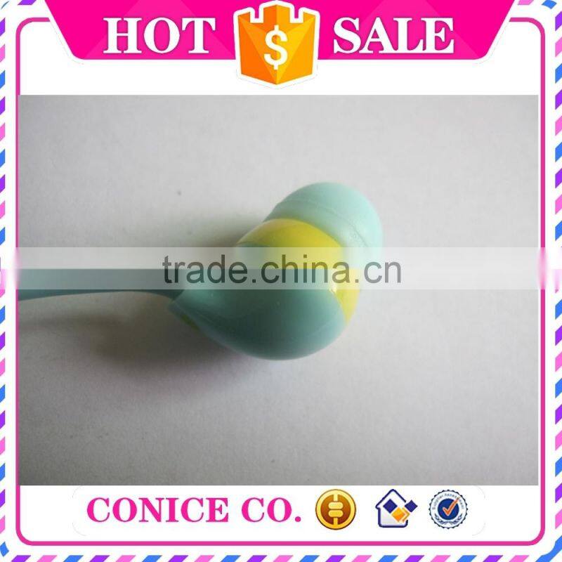 2015 high quality stereo 3.5mm metal jack flat cable silicone plug in-ear stereo earphone for MP3