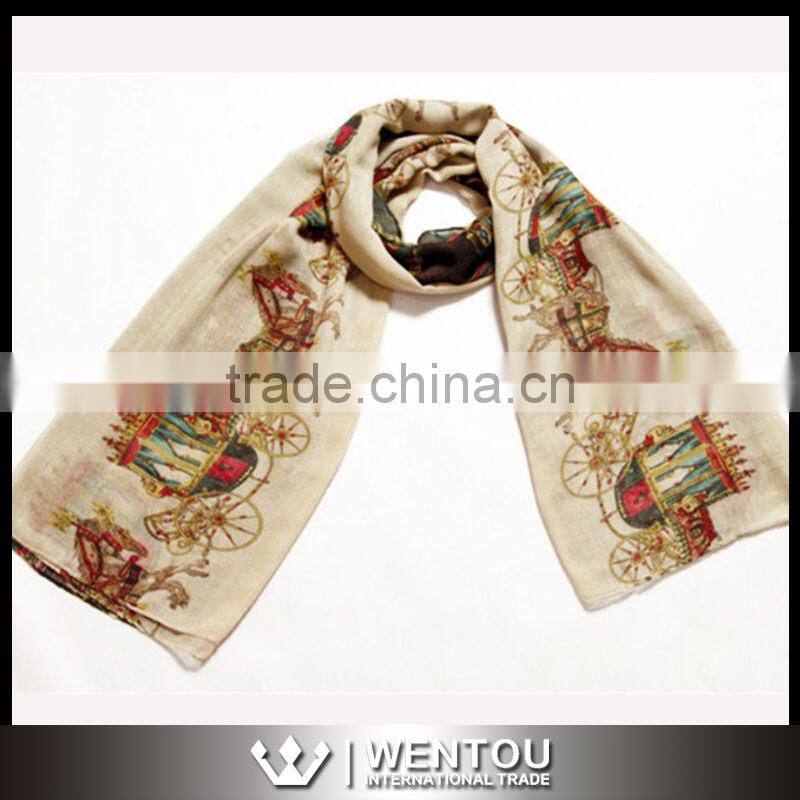 New Women Soft Long Carriage Fashionable Scarf