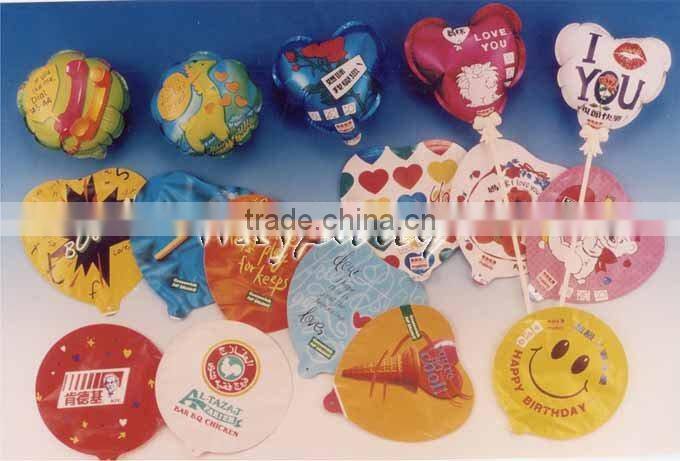 2013 hot selling high quality helium auto inflated foil balloon
