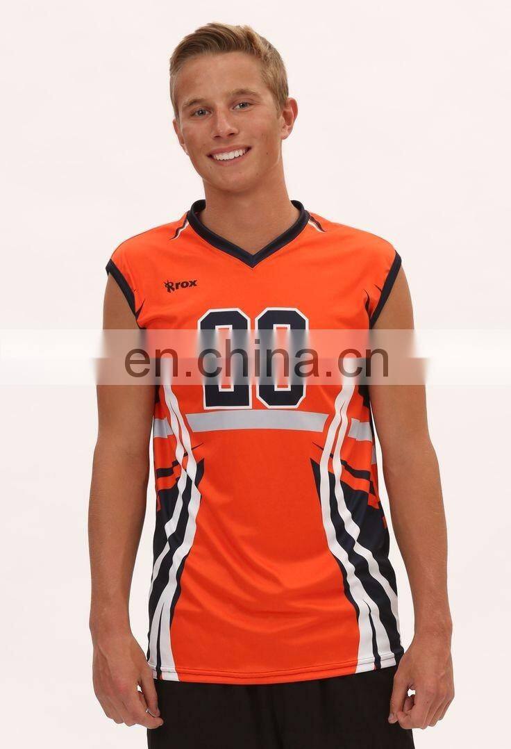 High five short sleeve solid volleyball Jersey,design Custom baseball uniform,team work volleyball uniforms