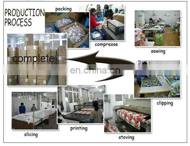 customized compressed magic towel 100% cotton towel fabric with printed Mickey mouse