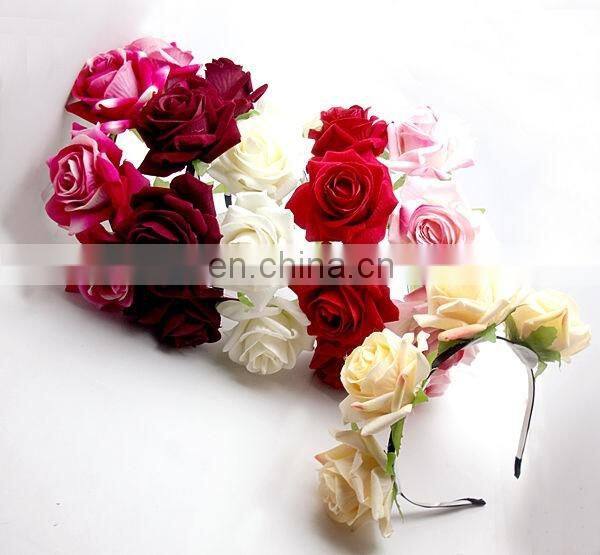 Lovely daisy flower crown headbands for baby with high quality FH2164