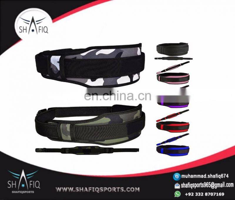 2017 Best Custom Neoprene Weight Lifting Belt/ Adjustable weightlifting Fitness Belt/Gym Waist Belt