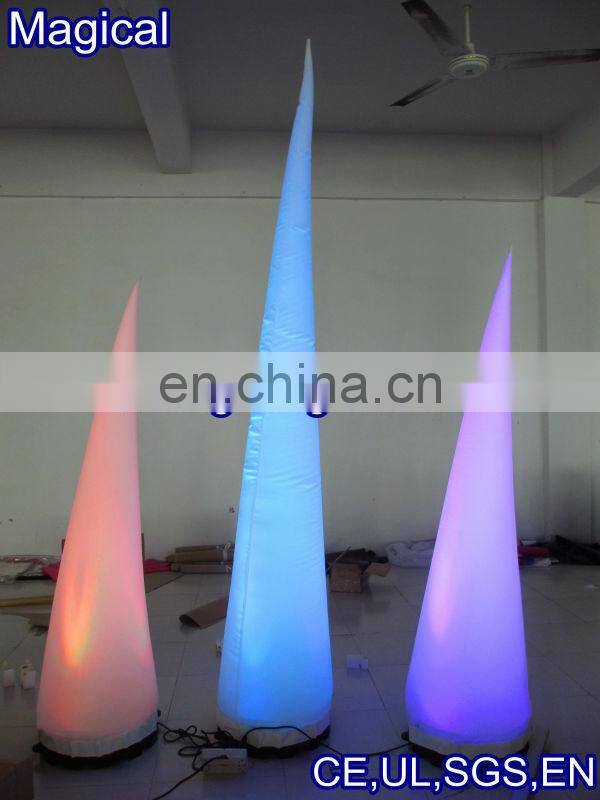 portable mobile inflatableLED columns tubes