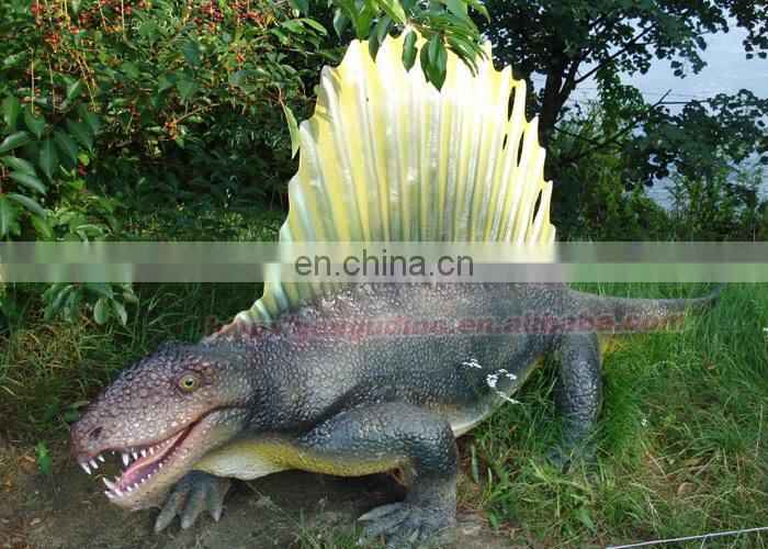 High Simulation Artificial Art Fiberglass Dinosaur For Sale