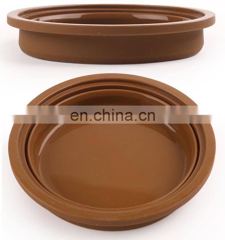 Pet Application Accessories Portable Dog Feeder Silica gel bowl(pro-environment silica gel)