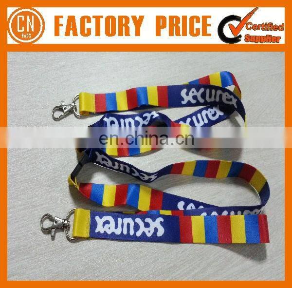 Customized Logo OEM Designed Reflective Strap Lanyard