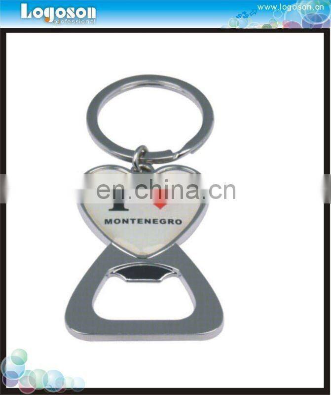 Epoxy logo Canada souvenir bottle opener key chain