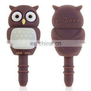 Cute Yellow Duck Silicone Earphone Plug