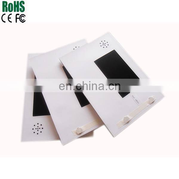 2.4''4.3''5''7'' inch tft lcd module for video book video brochure