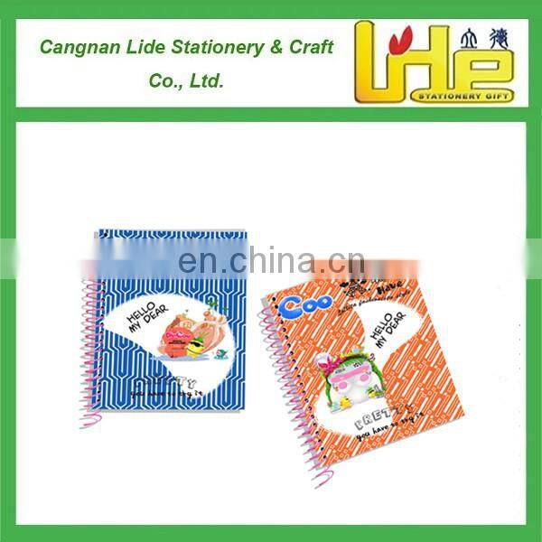 Good Price Paper Printing Custom A5 Spiral Notebook For Promotion