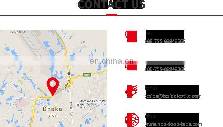 Manufacturer custom Self locking adjustable hook loop nylon cable tie with label