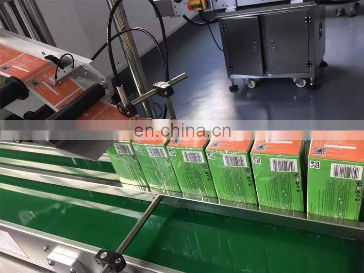flat surface label applicator plastic bag labeling machine on hot sale