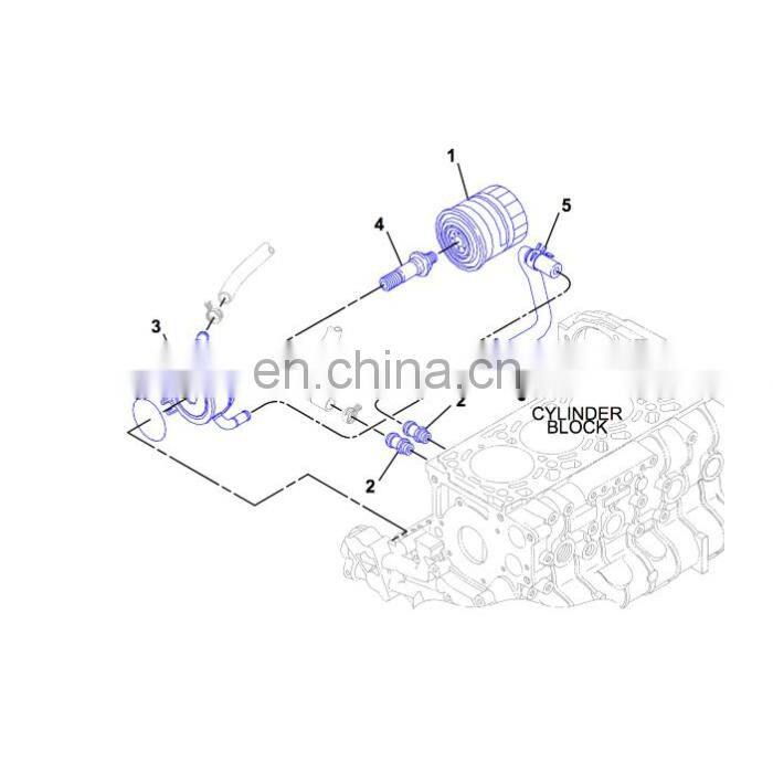 Excavator Engine Parts Fuel Lines Pipe 2941792 294-1792 for 320D 323D