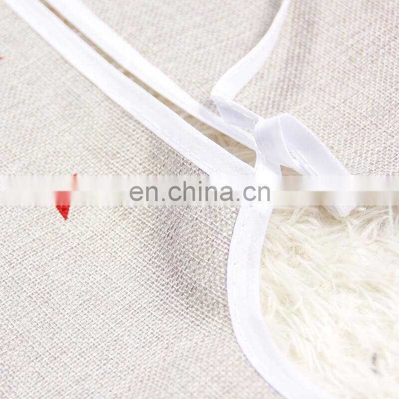 i@home Elk print Christmas tree decoration wholesale christmas tree skirt