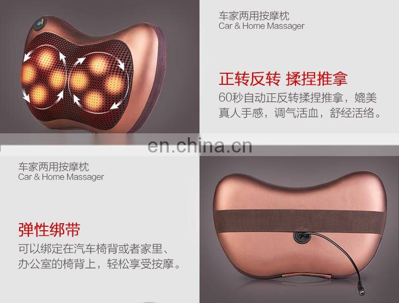 factory supply electric neck massager massage for back pillow massager