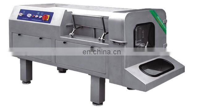 4mm frozen Meat Cube Cutting Machine/ mutton cube dicer/ Poultry block dicer cutter machine