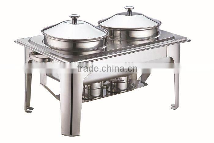 Low Prize Stainless Steel Buffet Chafing Dish for Soup