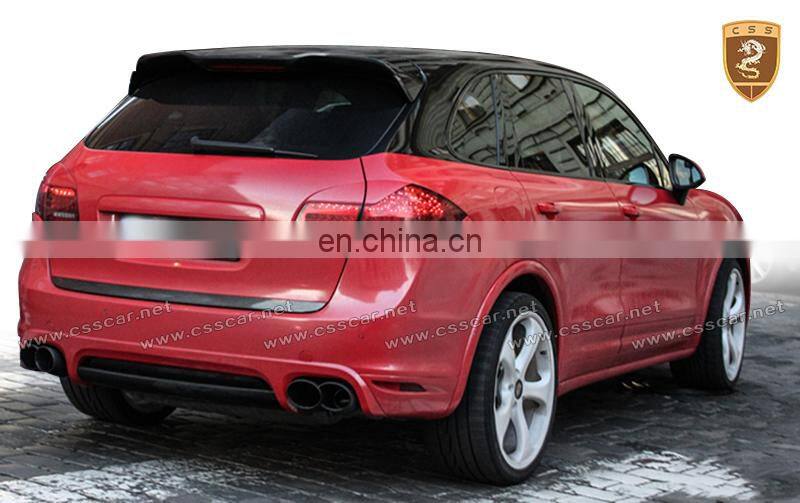 Small body kit for porshe Cayenne 958 converted toTE style body kit with frp
