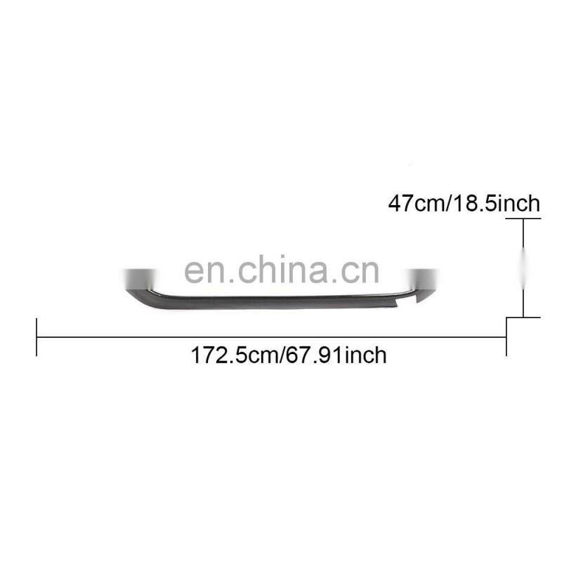 GLE Class Carbon Fiber Front Bumper Canard Vents for Mercedes-Benz GLE63 AMG 4-Door 15-18