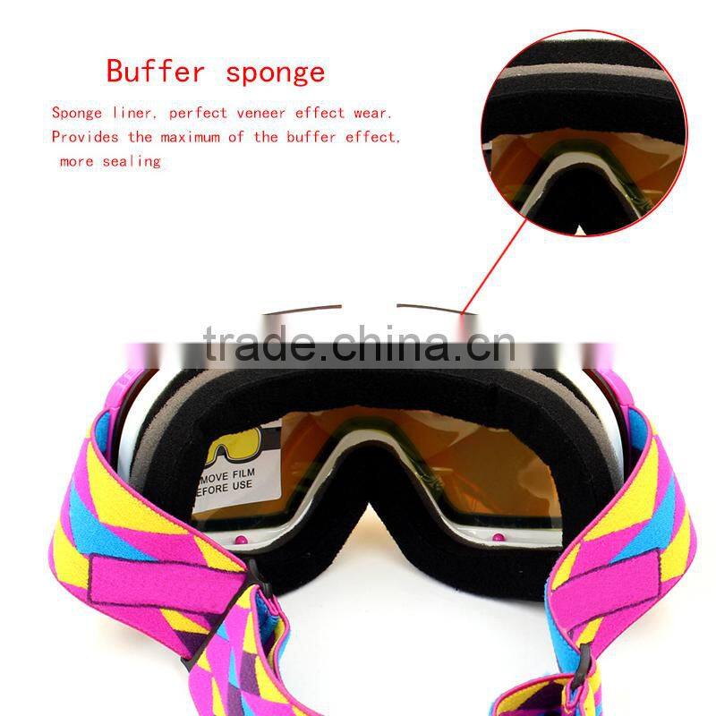 New arrival mens winter PC ski goggles windproof snow sport eyewear
