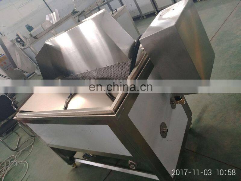 Automatic digital control batch fryer for potato chips and nuts