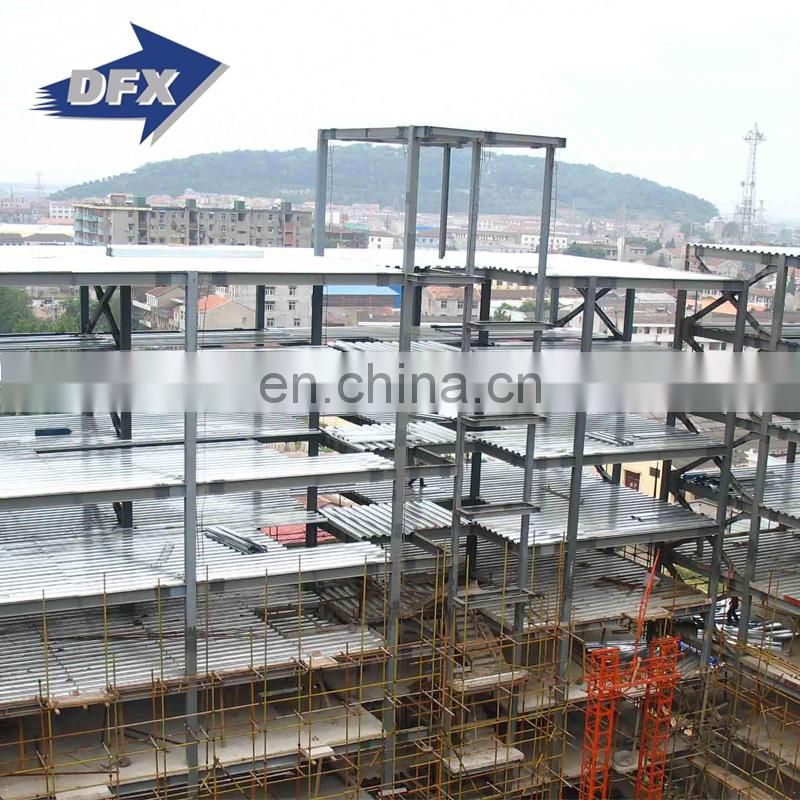 Metal Framed Light Steel Structure Prefabricated Apartment Building