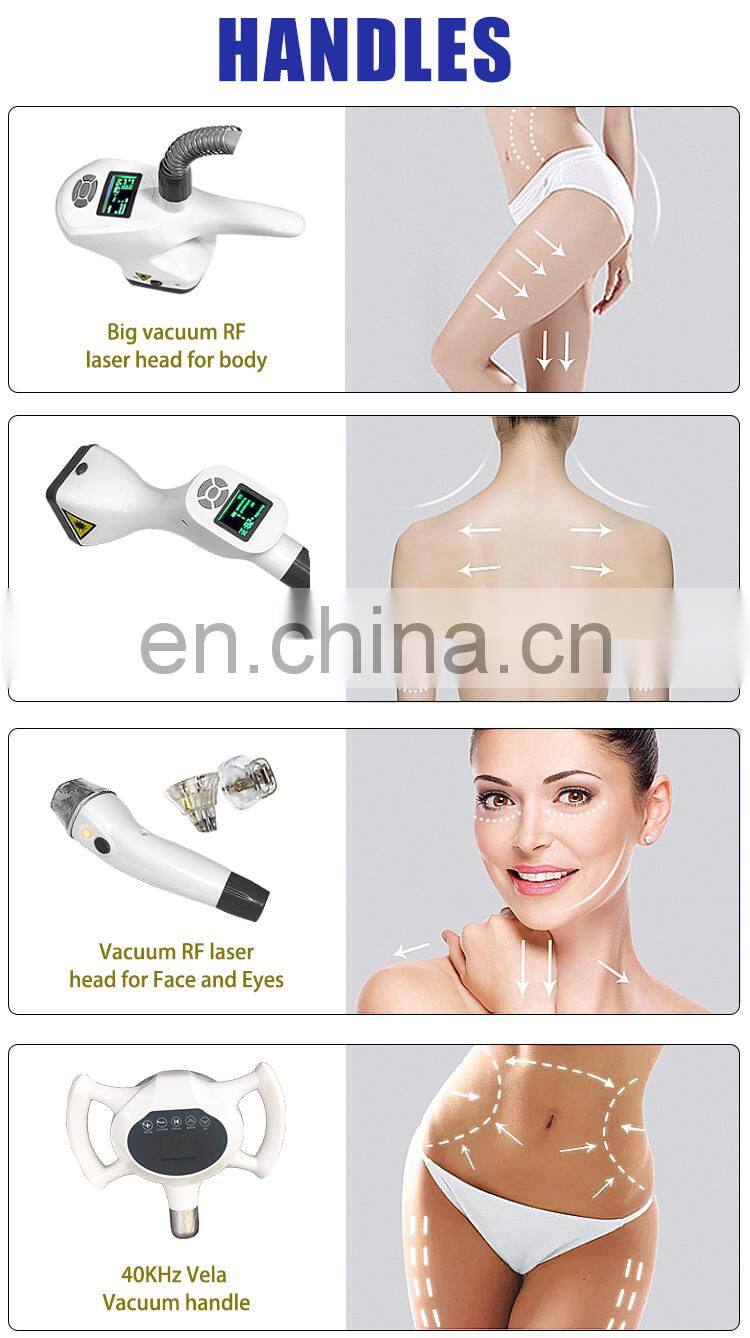 Best Seller 6 In 1 Vacuum Cavitation Machine Vacuum Cavitation System Cavitation RF Vacuum Slimming Machine