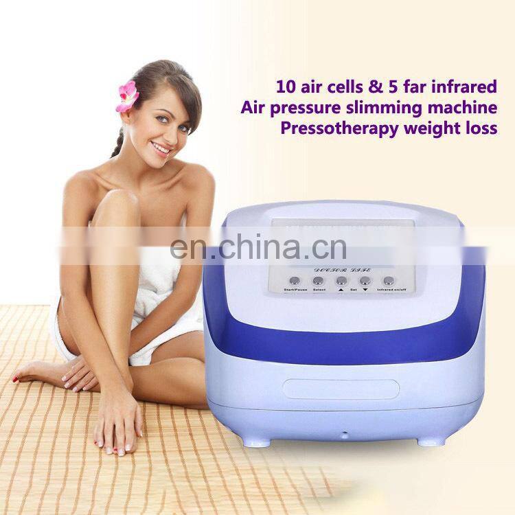 Sales Home use air pressure massage lymphatic drainage machine Pressotherapy fat burning device