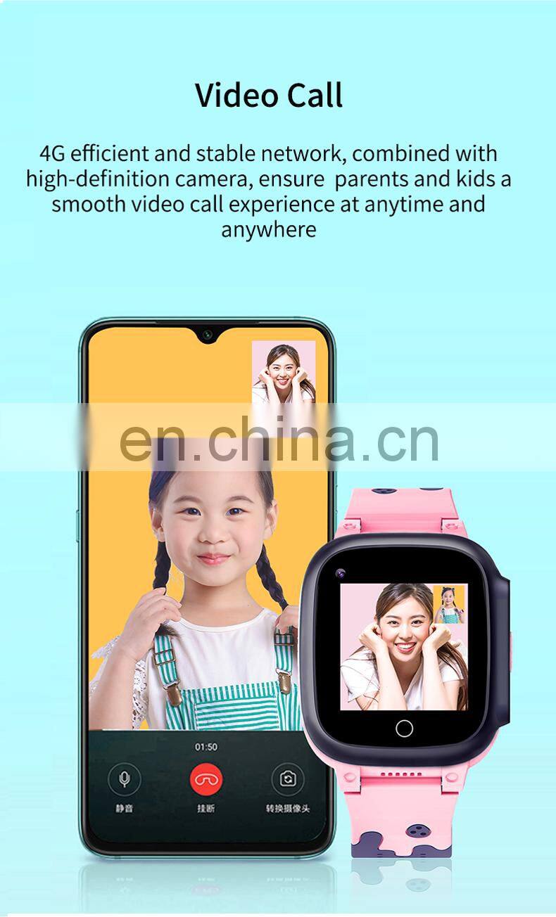 2022 amazon elderly gps tracker body temperature thermometer Fall Down Detection Smartwatches for elderly