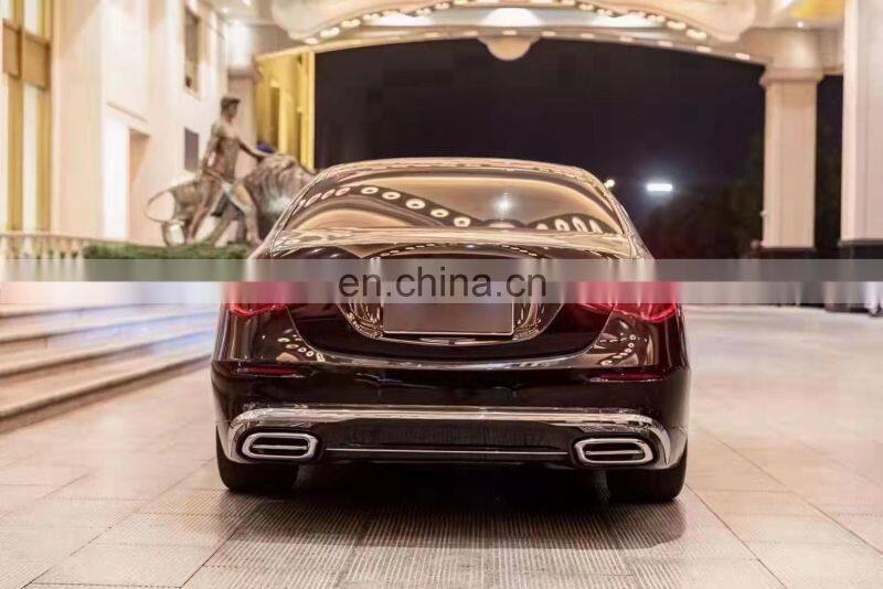 Runde New Arrival For 2021-2022 Mercedes-Benz S-Class W223 Upgrade Maybach Style Body Kit Front Bumper Grille Rear Bumper