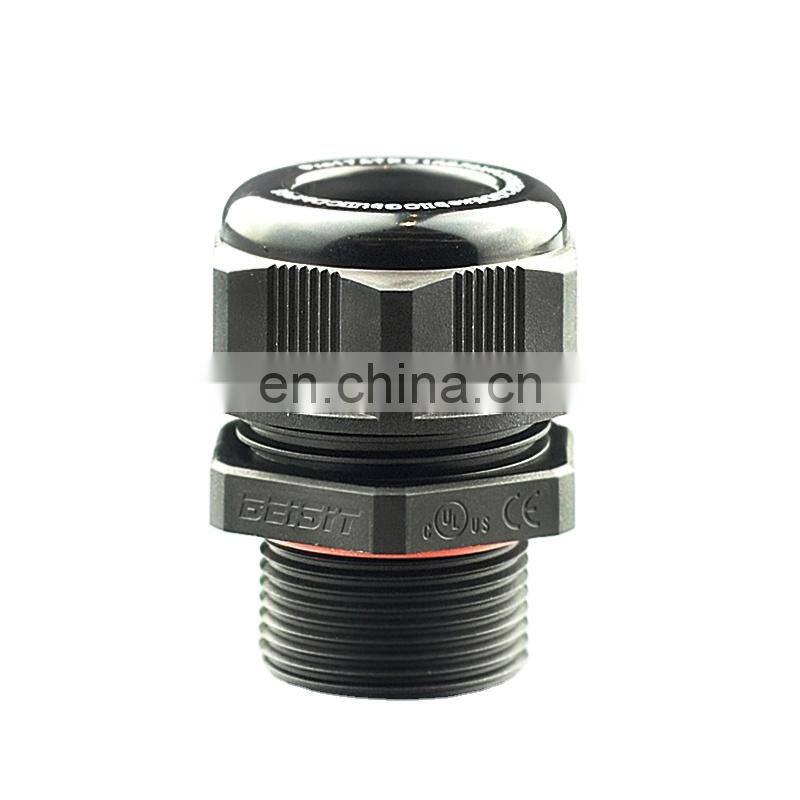 25mm Conduit Gland Electrical IP68 Waterproof Black