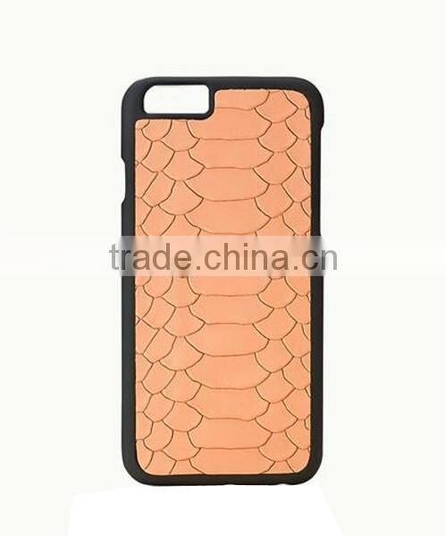 Wholesale python pattern leather cell phone case Mobile phone case for iphone 6/ iphone 6S leather accessories for iphone 7