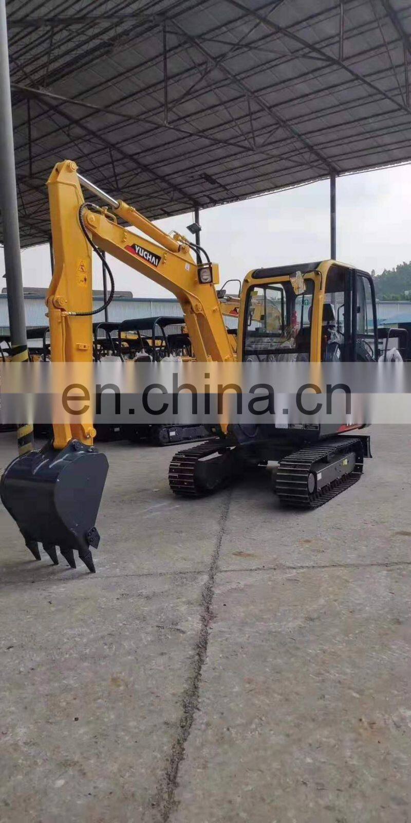 Yuchai YC35-8 mini crawler excavator YC13-8 YC50-8 micro digger popular in Africa and Europe