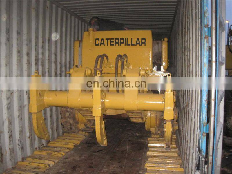CAT D6D crawler bulldozer send to Oman, Caterpillar D6D loading service