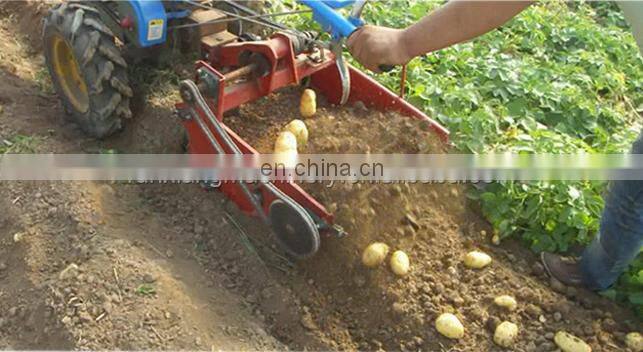 Tractor mounted Peanut / Carrot / Cassava / Garlic / Ginger / Single Row Potato Harvester Machinery Small Sweet Potato