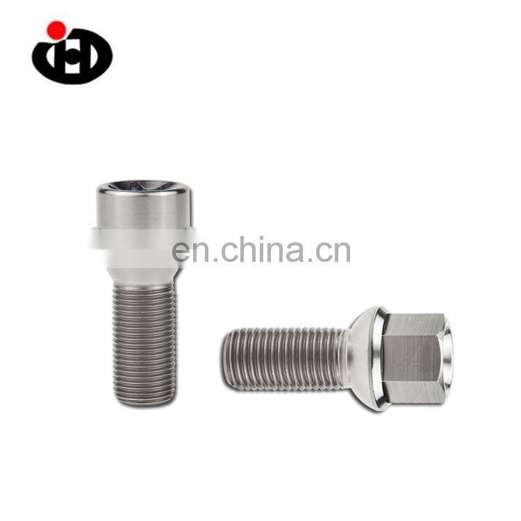 Jinghong High Quality Titanium Alloy Automotive Hub Bolt Wheel Hub Bolt