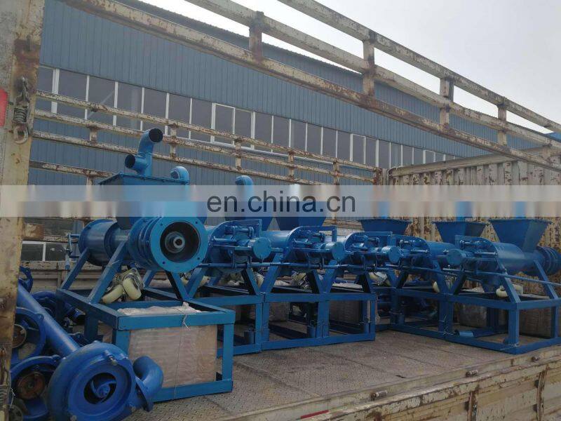 animal manure dewatering machine for making fertilizer