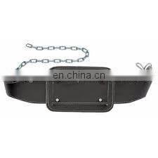 High Quality Wholesale price Leather Power weight lifting Dipping Back Support Belts Power weightlifting Dipping Belt