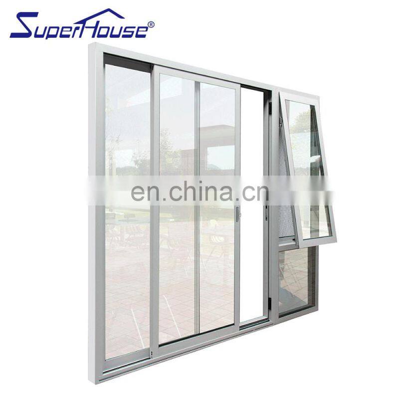Superhouse high quality aluminium bifold doors aluminum frame exterior bi fold doors for house villa