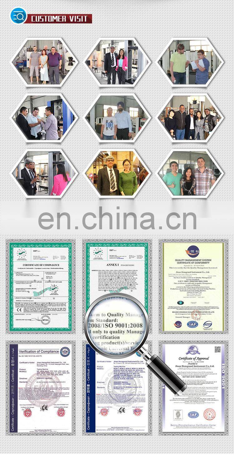 wood concrete cement block testing machine/300kn utm hydraulic universal testing machine