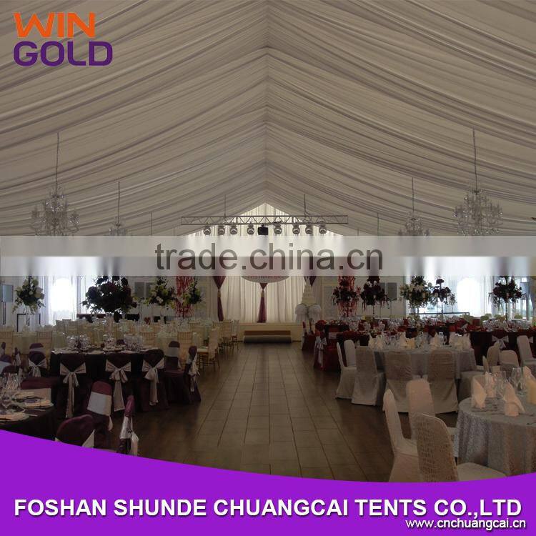 Aluminum structures tenda Promotional 25x50m for wedding party oudoor event
