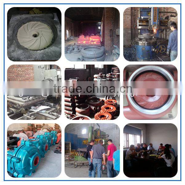 Slurry pump components, pump impeller, sand suction pump spare parts